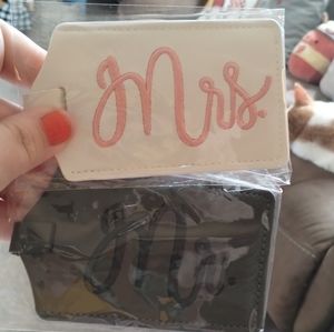 Brand new Mr and Mrs luggage tags